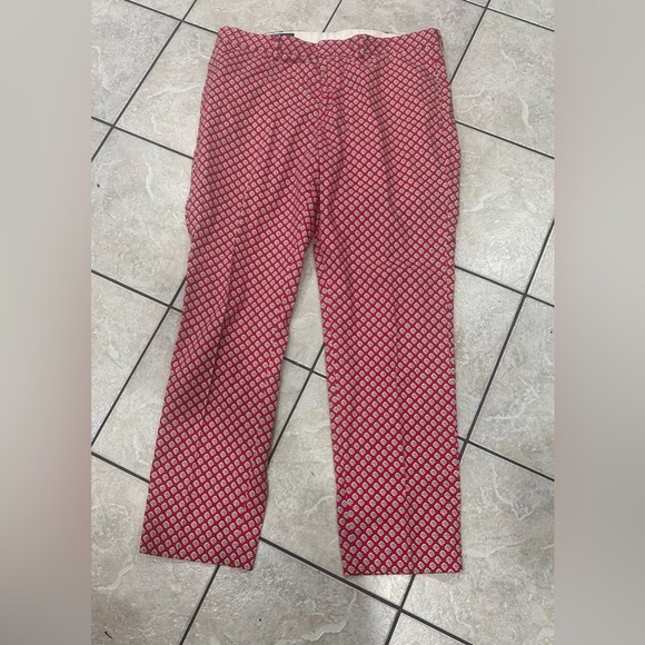 Ralph Lauren Polo Pink Patterned Men's Cotton Pants 38/32 - Picture 1 of 5